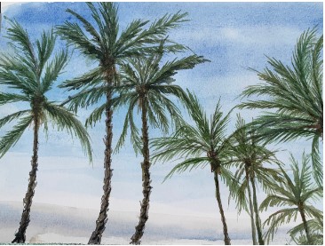 Palms Swaying