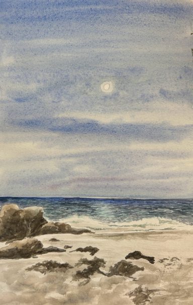 Moonlit Beach